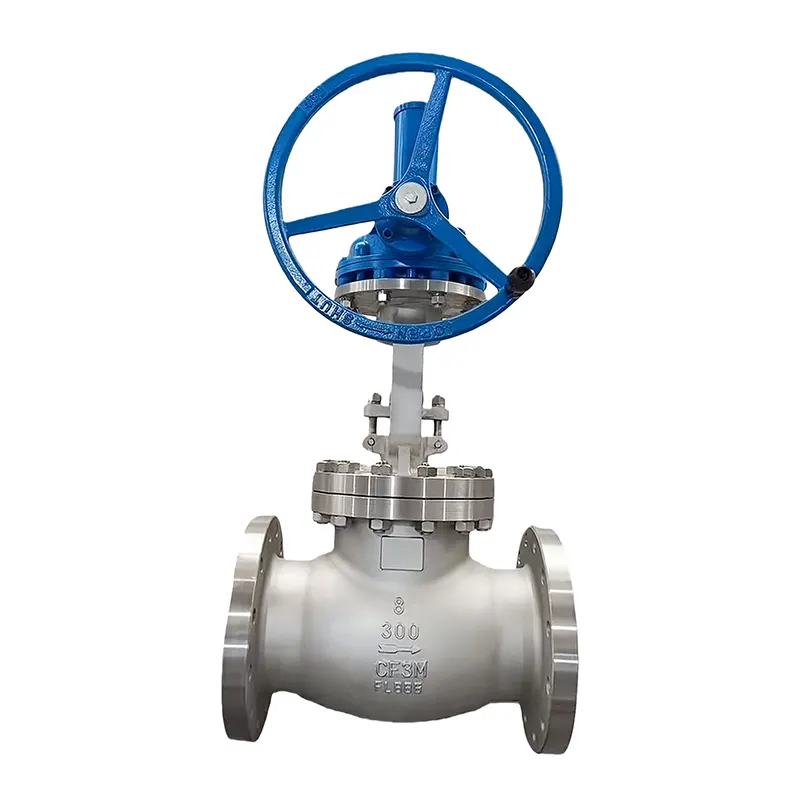 ສະແຕນເລດ 316 Flanged Globe Valve