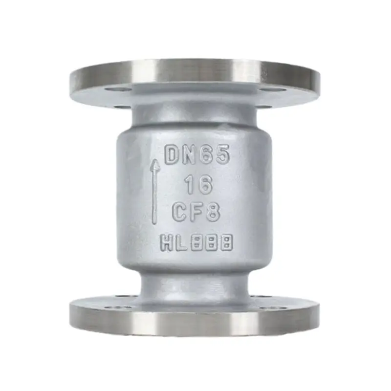 ສະແຕນເລດ 316 Vertical Check Valves