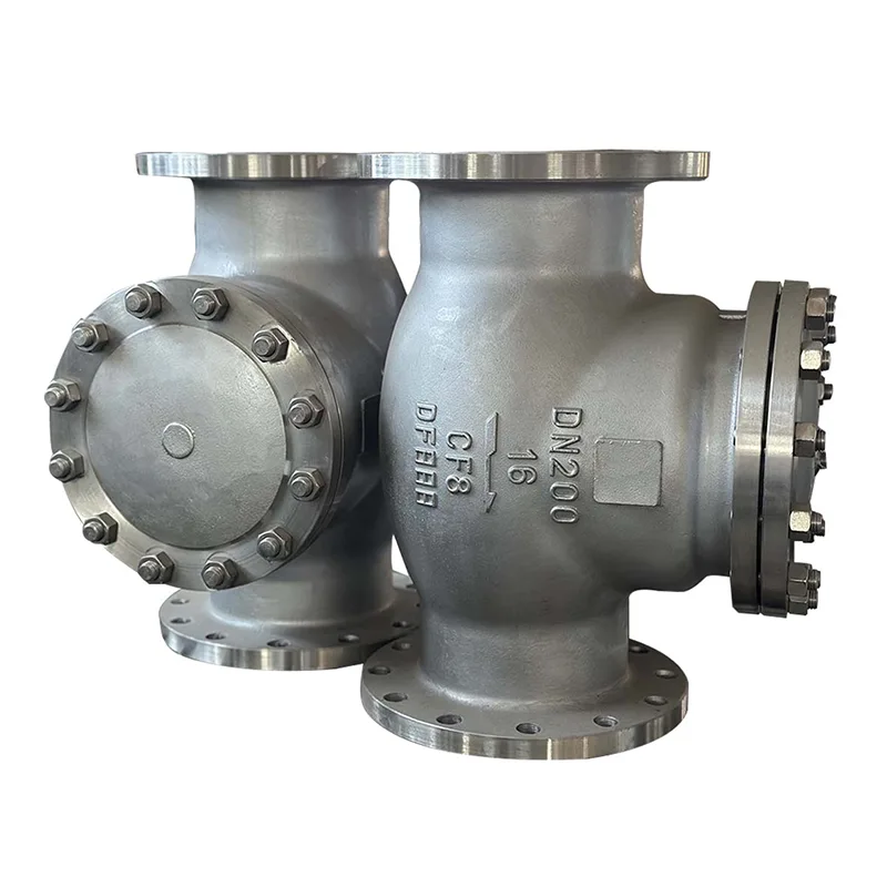 ສະແຕນເລດ Flanged Check Valve